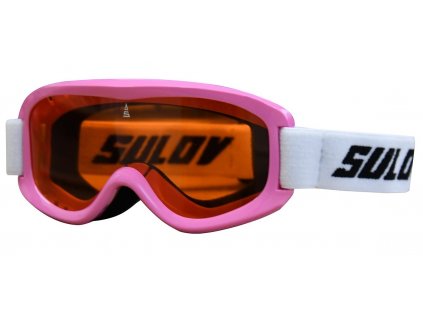 Brýle sjezdové dětské SULOV® CHILD, růžové
