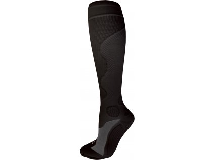 Kompresní sportovní ponožky WAVE, černé