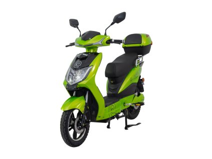 Elektroskútr RACCEWAY E-FICHTL, sv.zelený-metalický s baterií 12Ah