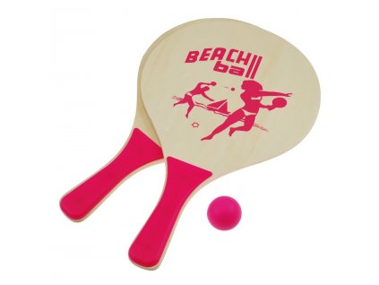 Plážový tenis set, růžový