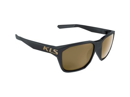 Sluneční brýle KLS RESPECT II gold POLARIZED