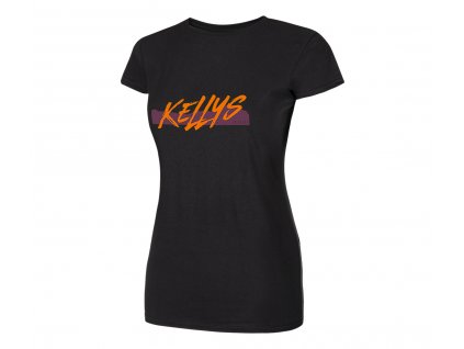 Tričko KELLYS MODE FIT woman krátký rukáv Black