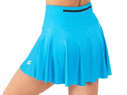 Crussis Sportovní sukně se šortkami TYRKYS (Velikost XS)