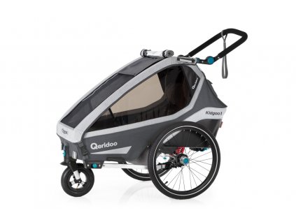 Vozík QERIDOO KidGoo1 Anthracite Grey