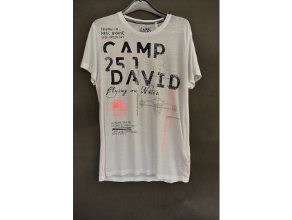 Tričko Camp David Future Opticwhite