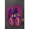 Žabky Gumbies Purple Signed