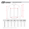 bunda FORCE ARROW LADY softshell, sv. modrá (Velikost L)