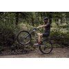 dres FORCE MTB ANGLE kr. rukáv, army S (Velikost S)