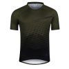 dres FORCE MTB ANGLE kr. rukáv, army S (Velikost S)
