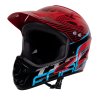 přilba FORCE TIGER downhill,červ.-černo-modrá L-XL (Obvod hlavy od 59 cm, Obvod hlavy do 61 cm)