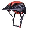 přilba FORCE AVES MTB, červeno-černá, matná L-XL (Obvod hlavy od 58 cm, Obvod hlavy do 61 cm)