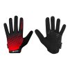 rukavice FORCE MTB ANGLE letní,červeno-černé S (Velikost S)
