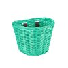 kosik predni electra ratanovy maly se sponkami mint green o