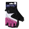 rukavice FORCE RAB 2 LADY, černo-růžovo-bílé S (Velikost S)