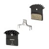 destičky brzd SH J05A polymer,s pružinou+chladič (určení pro SHIMANO, materiál polymer/organické, chladič ano)