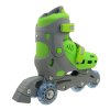 Kolečkové brusle TRISKATE BASIC, zelené (Velikost S)