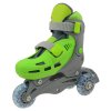 Kolečkové brusle TRISKATE BASIC, zelené (Velikost S)