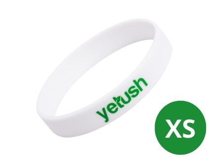 Yetush Smooth Citronella Bracelet XS - White