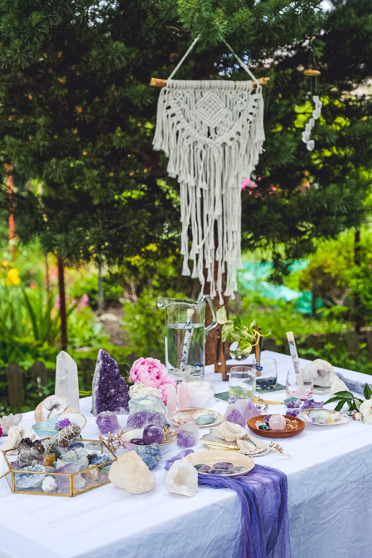 KRYSTALOVÝ ČAJOVÝ DÝCHÁNEK