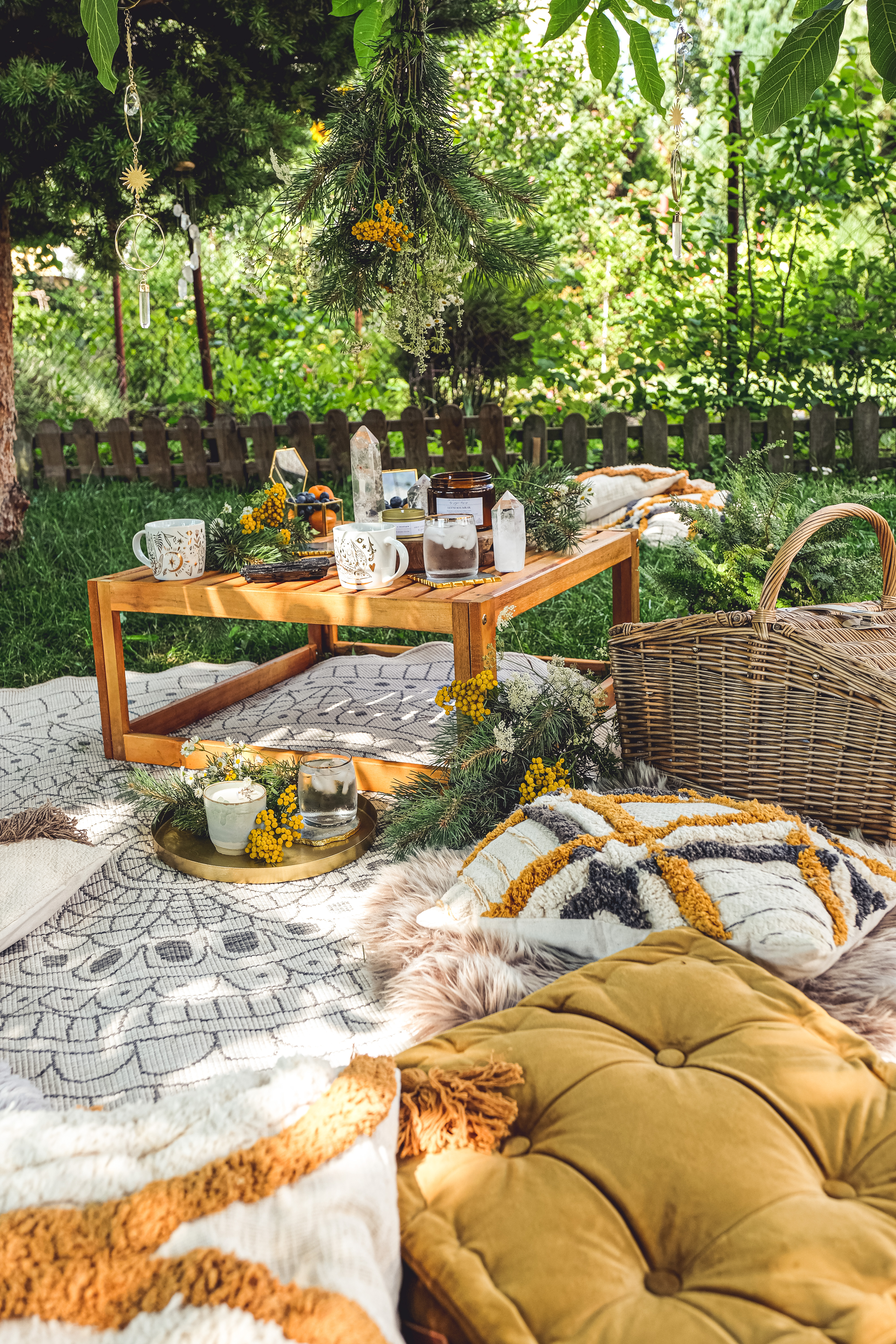 NEZAPOMENUTELNÝ PIKNIK V BOHO STYLU