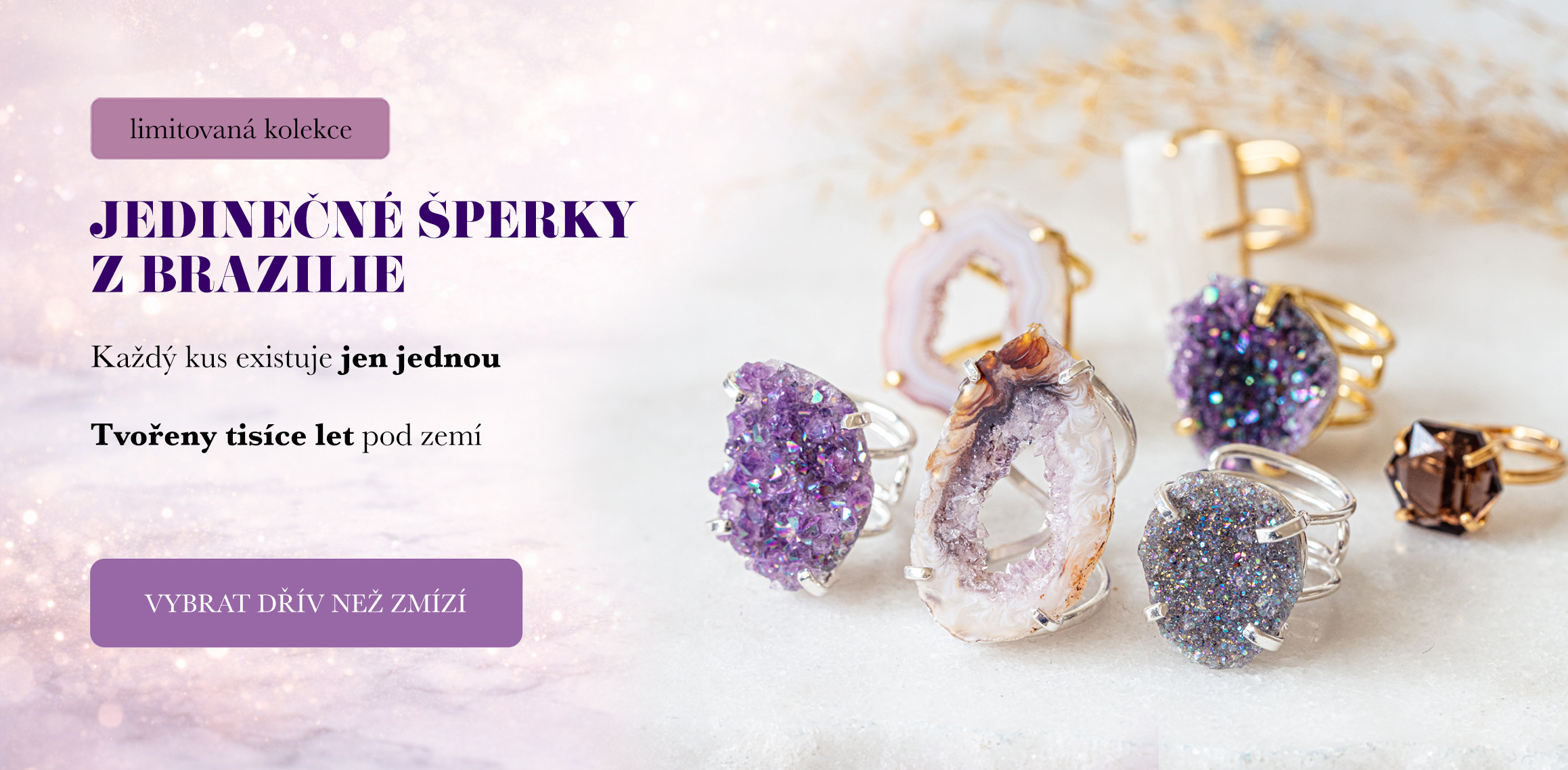 Nové prsteny z Brazilie