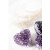 Srdce z drúzy ametystu