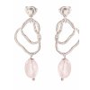 AW31187 Fascinated Rose Quartz Earrings Silver Plated Packshot A Beautiful StoryjwES3rbkDCud8
