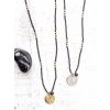 BL26091 Timeless Black Onyx Gold Necklace Packshot A Beautiful Story