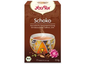 Ajurvédský 100% BIO čaj Yogi Tea - Čokoláda Yoganet.cz