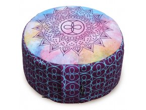 meditationskissen rund cosmic flow organic cotton purple web2500