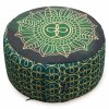 meditationskissen rund cosmic flow organic cotton green web2500