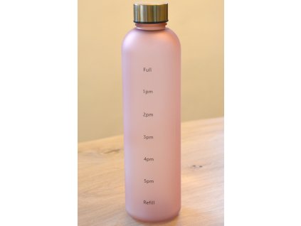 Láhev na vodu Yoga Sport pink / růžová