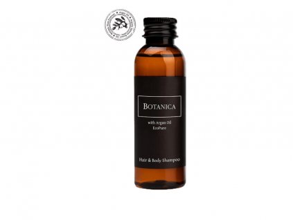 hair body shampoo bottle 60ml botanica