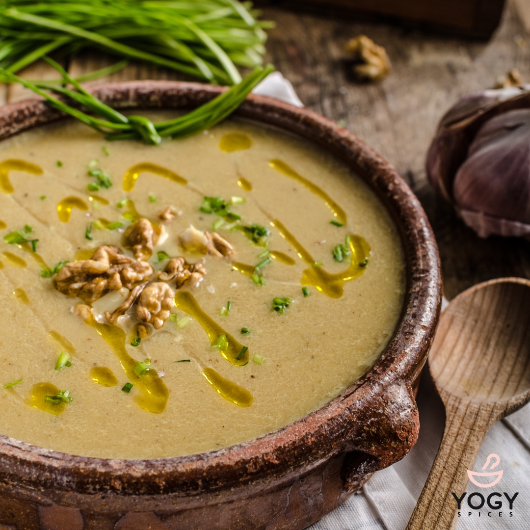 Francúzska zelerová polievka s Vadouvan curry