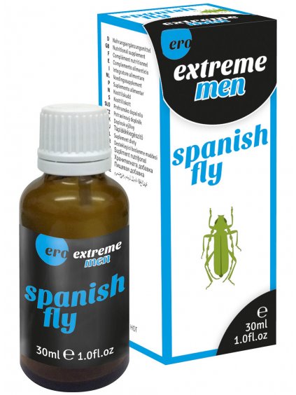 Ero Spanish Fly Extreme Men - španělské mušky pro muže  (kapky), 30 ml