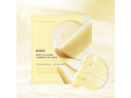 KOEC Kojic Turmeric Bright Jelly Mask – maska pre čistú a jednotnú pleť