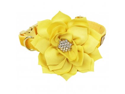 obroza floral yellow