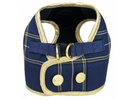 szelki typ c navy plaid