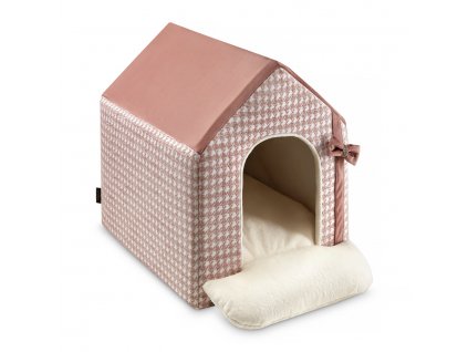 Glamour pink doghouse