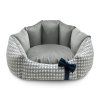bed glamour grey