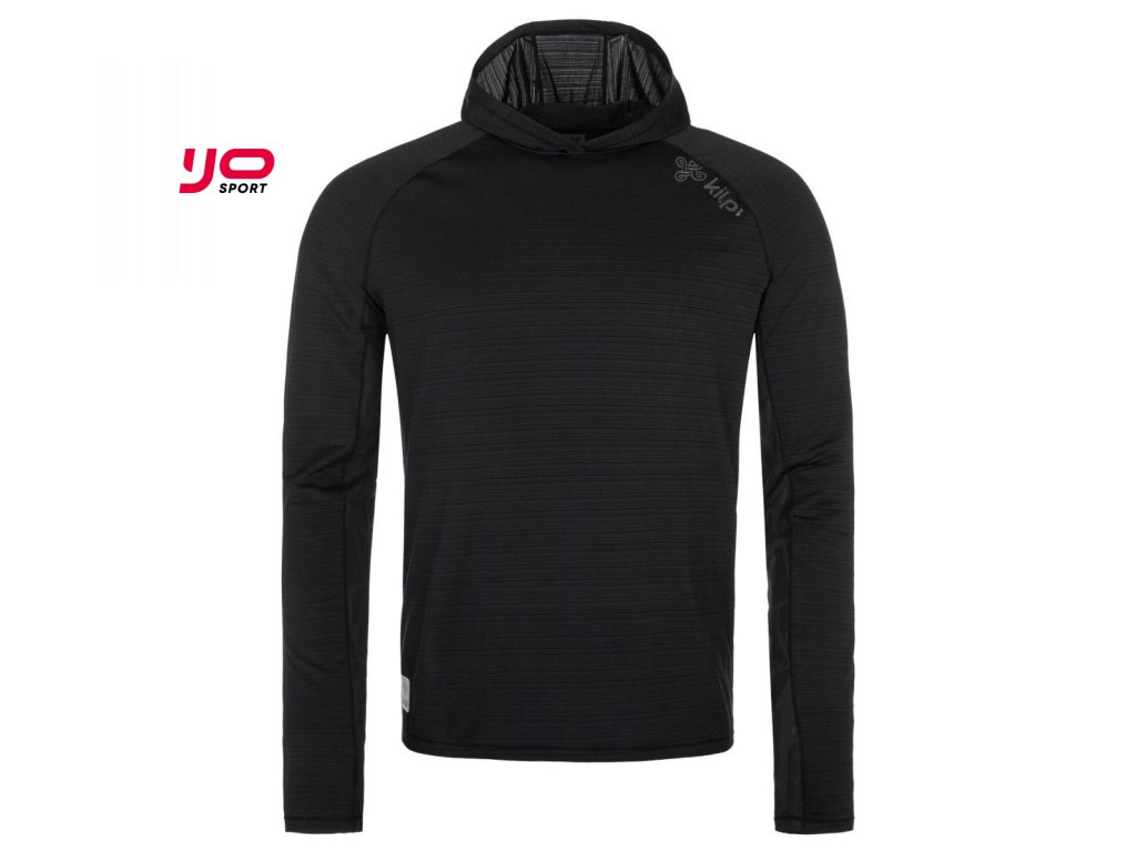 Pánská lehká technická mikina Kilpi AILEEN-M (Barva BLK, Velikost L)