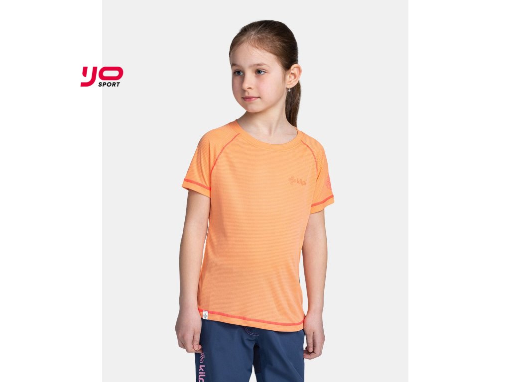 Dívčí technické triko Kilpi TECNI-JG (Barva COR, Velikost 122)