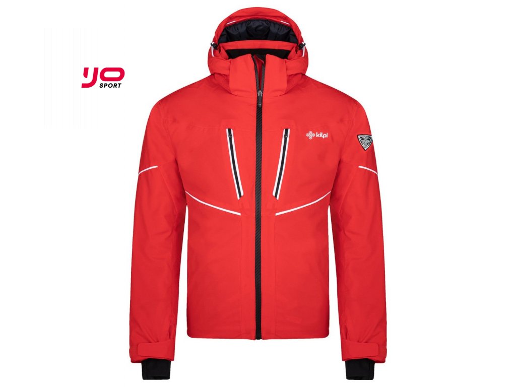 Pánská lyžařská bunda Kilpi TONN-M (Barva RED, Velikost L)