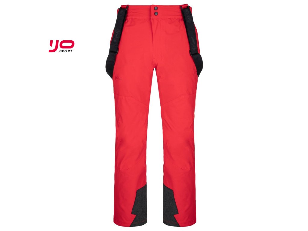 Pánské lyžařské kalhoty Kilpi MIMAS-M (Barva RED, Velikost L)