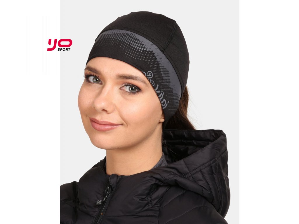 Běžecká čepice Kilpi TAIL-U (Barva BLK, Velikost L)