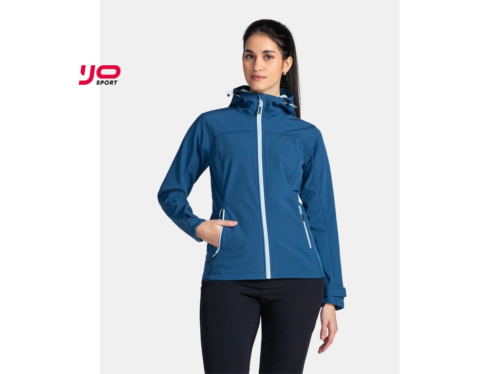 Dámská softshellová bunda Kilpi RAVIA-W (Barva DBL, Velikost 34)