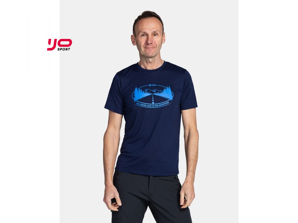 Pánské technické triko Kilpi GAROVE-M (Barva DBL, Velikost L)