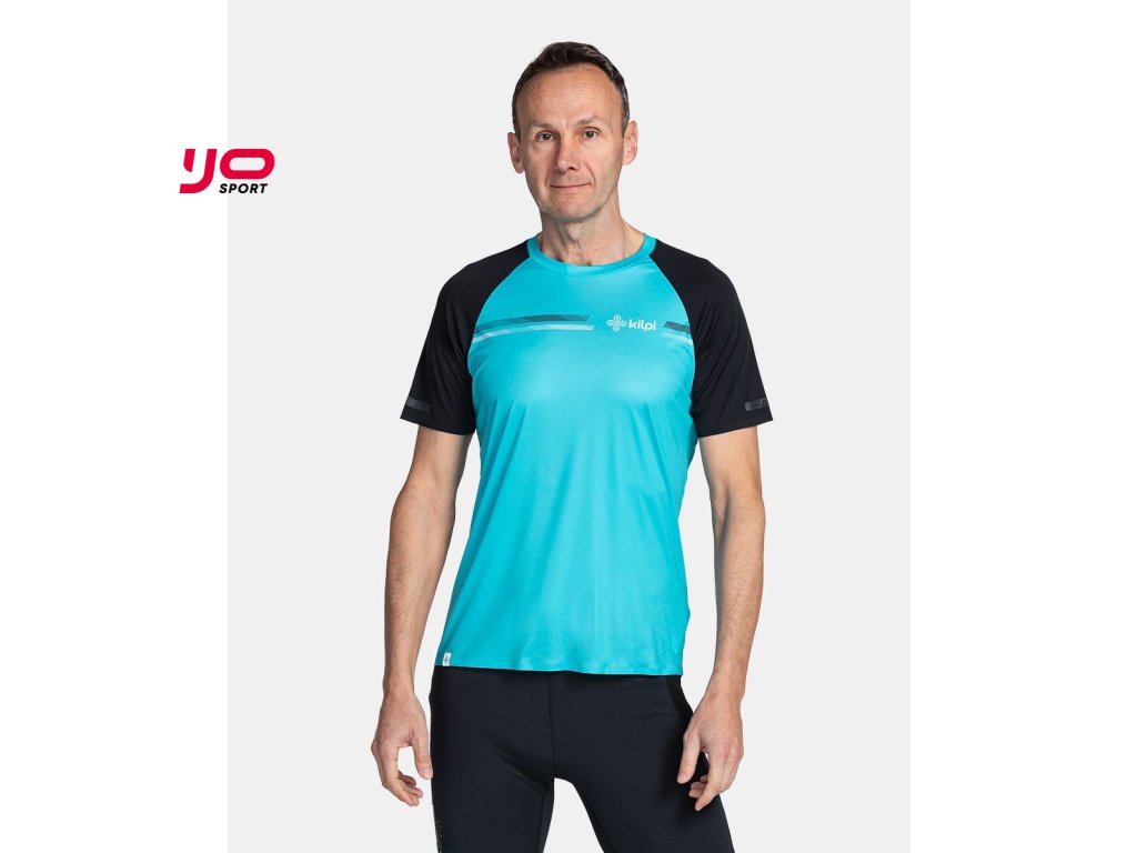 Pánské běžecké tričko Kilpi FLORENI-M (Barva BLU, Velikost L)