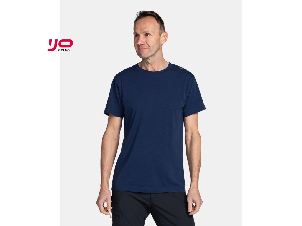 Pánské bavlněné triko Kilpi PROMO-M (Barva DBL, Velikost L)