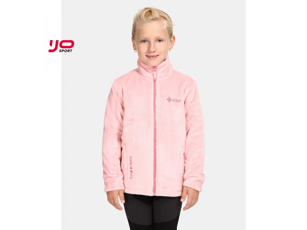 Dětská fleecová mikina Kilpi ERIN-J (Barva LPN, Velikost 110)